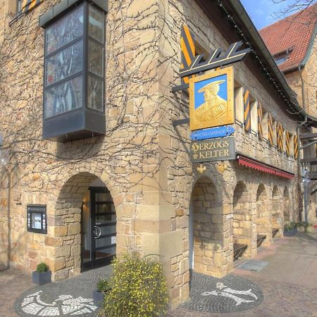 Herzogskelter Restaurant Hotel Gueglingen Exterior photo