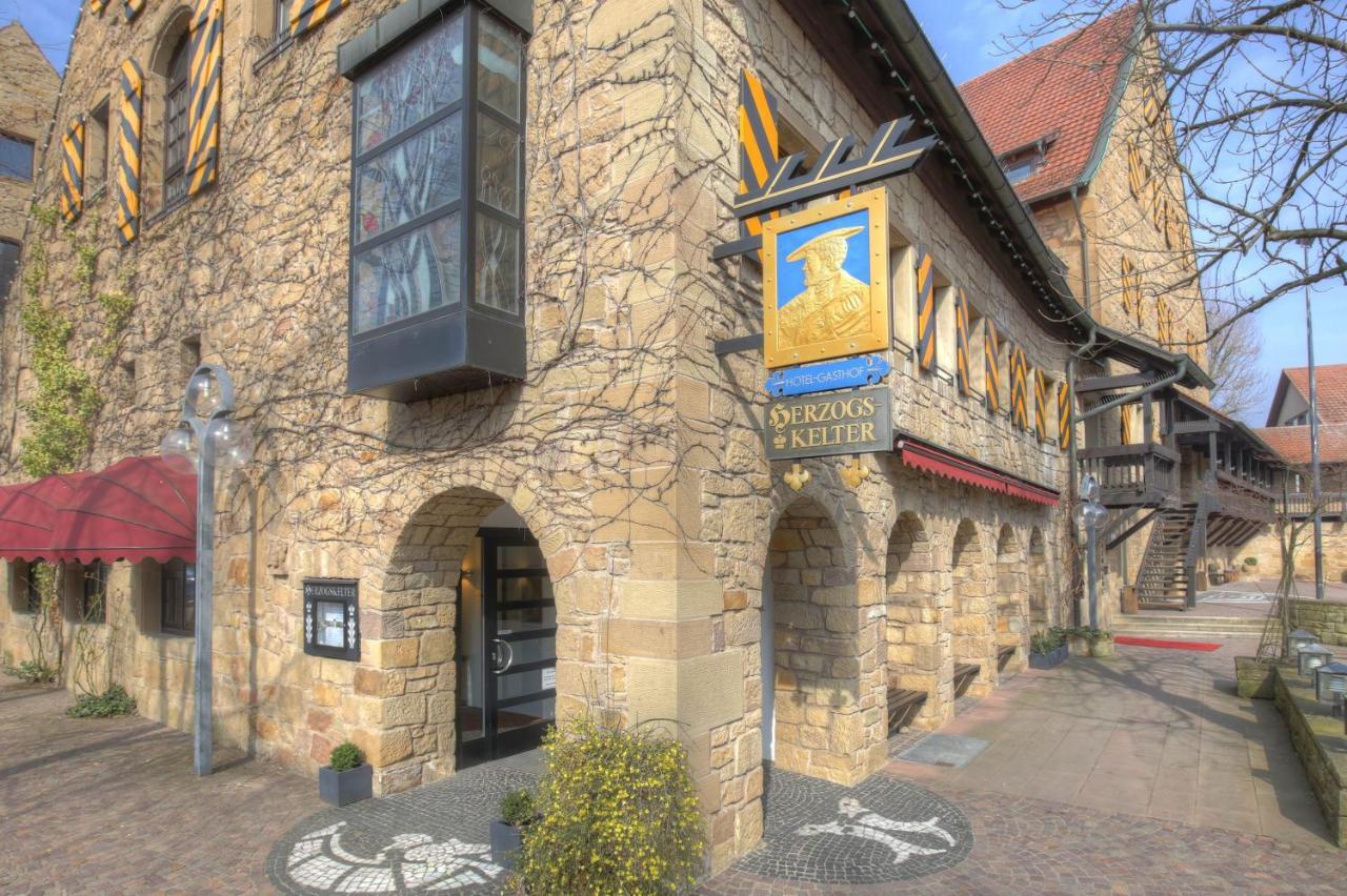 Herzogskelter Restaurant Hotel Gueglingen Exterior photo