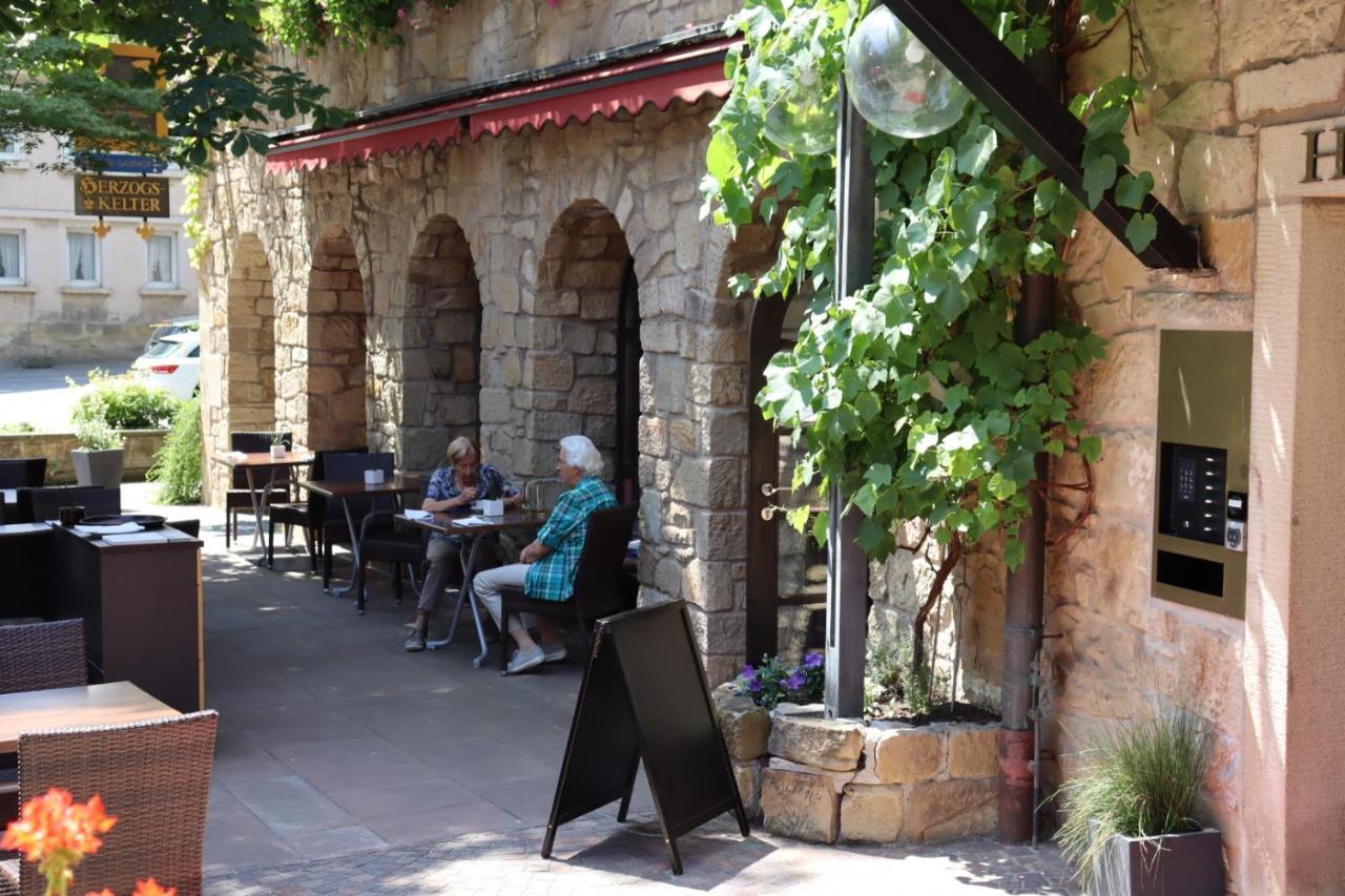 Herzogskelter Restaurant Hotel Gueglingen Exterior photo