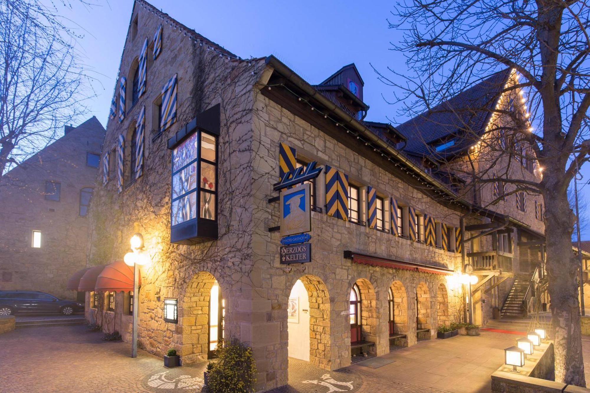 Herzogskelter Restaurant Hotel Gueglingen Exterior photo